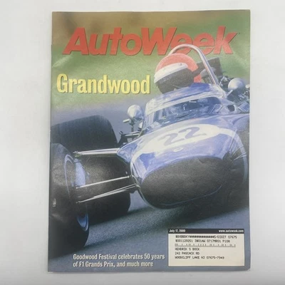 AutoWeek Magazine July 2000 Goodwood Festival - Image 1 of 4