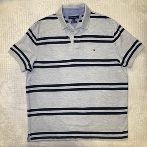 Tommy Hilfiger Performance Piqué Polo Manga Corta Cuello Vestido Camisa Talla Grande - Imagen 1 de 7