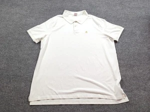 Brooks Brothers Shirt Mens 4XLT White Polo Short Sleeve Cotton Knit Casual Golf - Picture 1 of 7