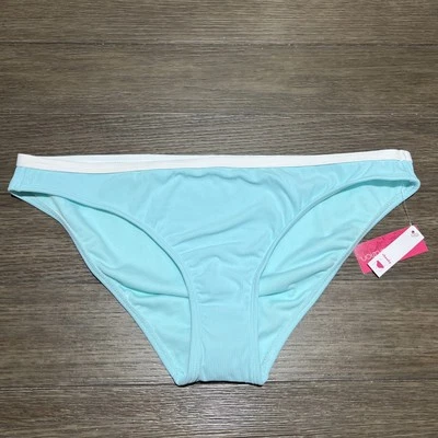 Bikini Pierna Alta Traje de Baño Descarado Traje de Baño Parte Inferior Espuma de Mar Acanalado X-Grande Nuevo con Etiquetas Foto 1 de 4