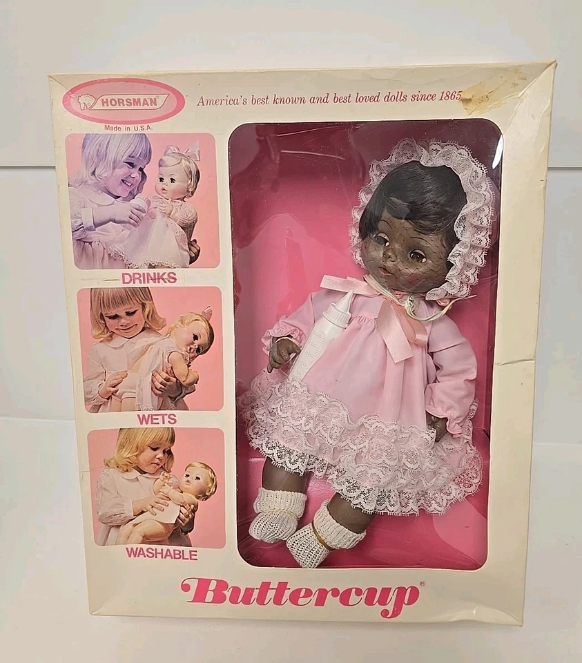 Vintage Horsman Buttercup African American Doll # 3579 Unopened All Original