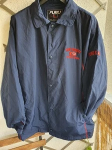 Fubu The Collection Varsity Vintage Jacket Windbreaker sz L/XL - Picture 1 of 18