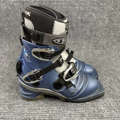Botas de esquí Scarpa T2 Telemark 3 hebillas azul/gris 24 Mondo EE. UU. para mujer 7 - UE 38 Foto 1 de 4