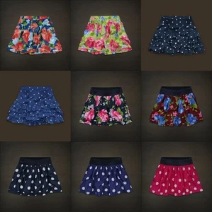Falda Hollister Para Mujer Floral a Lunares Mini Capa con Volantes Nueva con Etiquetas Talla S M - Imagen 1 de 10