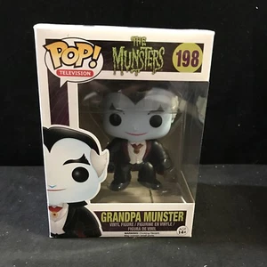 Funko Pop! Figura abovedada/retirada de The Munsters Grandpa Munster #198 - Imagen 1 de 8