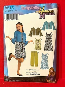 Simplicity Sewing Pattern Girls' Jacket, Cropped Pants, & Dress or Tunic 8.5-16 - Picture 1 of 6