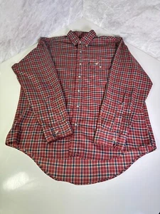 Wrangler Hemd Kariert Langarm Knopfleiste Größe L Herren Vintage Western - Bild 1 von 9