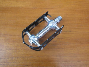 Very Good Cond. Campagnolo Superleggeri Record Quill Steel Spindle Left Pedal - Picture 1 of 10