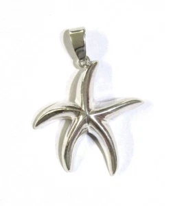 STERLING SILVER STARFISH PENDANT #6G200383 - Picture 1 of 2