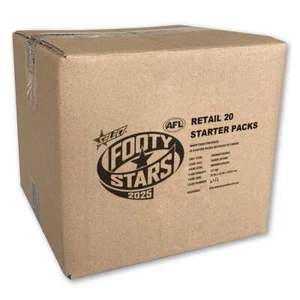2025 AFL Footy Stars Starter Pack Box (20 Pack) - Picture 1 of 3
