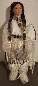 Vintage Danbury "Spring Blossom" Native American Brides Indian 17” Judy Belle - Picture 1 of 9