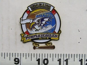 OLD COOPERSTOWN LITTLE LEAGUE BASEBALL TRADING PIN NIAGARA PURPLE EAGLES - Picture 1 of 1