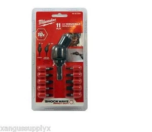 Milwaukee 48-32-2301 Shockwave 30 Degree Knuckle Pivot Bit Adapter Set - Picture 1 of 2