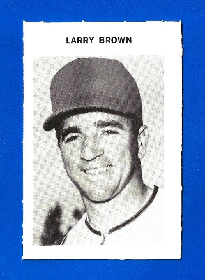 1972 Milton Bradley BASEBALL #54 LARRY BROWN NRMINT INDIANS (SB2) - Image 1 of 1