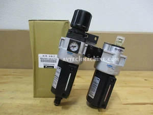 Mindman Regolatore Aria 3/8" Tubo Filettatura Auto Scarico Acqua MACP401-10A-D-T10 - Foto 1 di 4