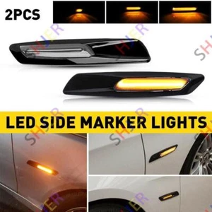 Para BMW Serie 5 F10 11-13 Ala Delantera Guardabarros Dirección Luz de Correr Reemplazar Borde - Imagen 1 de 11