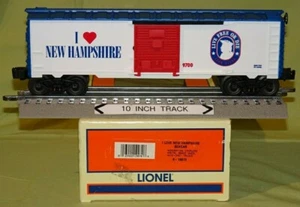 Lionel 19970 "I Love New Hampshire" 9700 Series Boxcar (O/027 ga) 1999-2000 - Picture 1 of 8