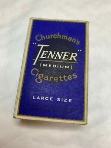 Vintage packet of "Churchman's Tenner Medium Cigarettes" empty tobaconalia - Picture 1 of 4