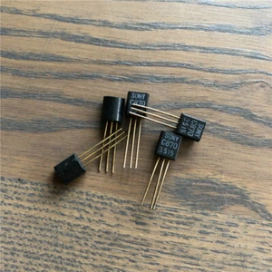 10 PIEZAS NUEVO DE LOTE ANTIGUO Sony 2SC870 NPN Transistor TO92 cables dorados - Imagen 1 de 1