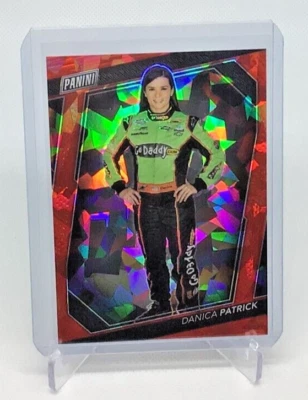 2023 Panini National NSCC VIP Party Gold DANICA PATRICK RED CRACKED ICE #183/199 - Image 1 of 2
