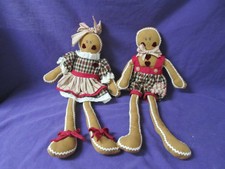 muñecas country en madera