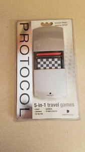 Protocol 5-in-1 Magnatized Board Travel Games (NEW) - Picture 1 of 6