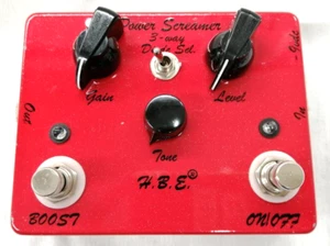 Home Brew Electronics H.B.E Power Screamer Overdrive Guitar Effect Pedal - Picture 1 of 6