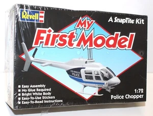 '93 Revell...My First Model...Los Angeles Police Chopper 1/72 (Sealed) - Picture 1 of 6