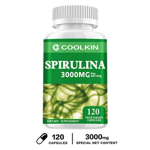 120pcs Spirulina 3000mg - Weight Lose, Immune System Health, Promote Metabolism - Picture 1 of 12