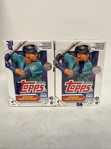 Topps 2023 Series 1 Baseball Value Box - 7 Packs Per Box Lot Of 2 - Picture 1 of 5