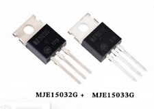 Coppia transistor 1 pezzo E15032 G (MJE15032) + 1 pezzo E15033 G (MJE15033)