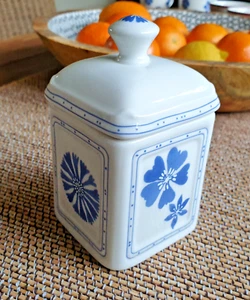V&B FARMHOUSE TOUCH BLUEFLOWERS Marmeladendose, Vorratsdose VILLEROY&BOCH - Bild 1 von 6