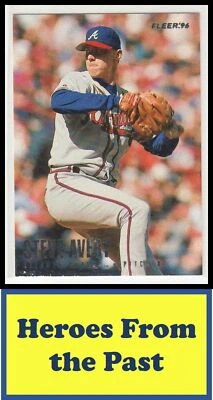 1996 Fleer Tiffany #285 Steve Avery 065-J - Image 1 of 2