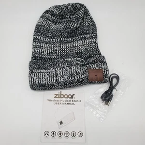 Sombrero de punto gorro inalámbrico Bluetooth Zibaar - auriculares y micrófono inalámbricos - Imagen 1 de 12