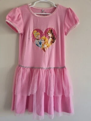 Disney Princess Girls Dress Size 7-8 Yrs NEW - image 1 of 4