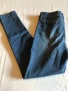 Jeans ajustados azules para niñas 29" cintura, 27" entrepierna - Imagen 1 de 2