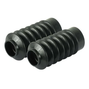 Gabel Faltenbälge, Fork Boots, schwarz für Harley Davidson mit 39mm Gabel - Bild 1 von 1