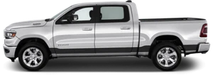Rocker Panel Vinyl Graphic Decal Stripes for Dodge RAM 1500 2019 & Up - Picture 1 of 1