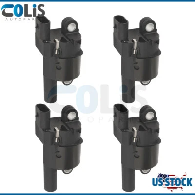 For Chevrolet 2007-2013 Avalanche Express 1500 Impala 4 Round Ignition Coils - Image 1 of 4