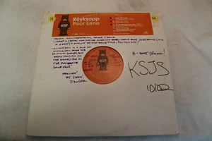 ROYKSOPP "POOR LENO" EDM HOUSE 12" VINYL DOUBLE SINGLE 2002 ASTRAL WERKS RECORDS - Picture 1 of 7