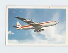 Postcard TWA Trans World Airlines Super Jet