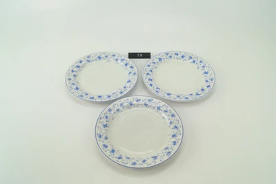 3x Arzberg Blaublüte Kuchenteller Teller Ø 19cm - Bild 1 von 4