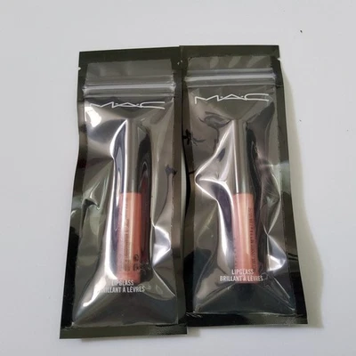 Lot Of 2-MAC Lipglass PRRR  Lip Gloss .08oz/2.4g, Sealed - Image 1 of 3