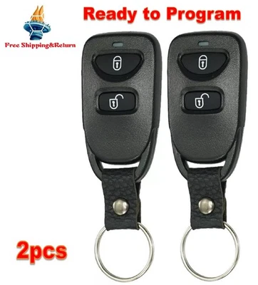 2 For 2007 2008 2009-2012 Hyundai Santa Fe Remote Keyless Car Key Fob PINHA-T038 - Image 1 of 4