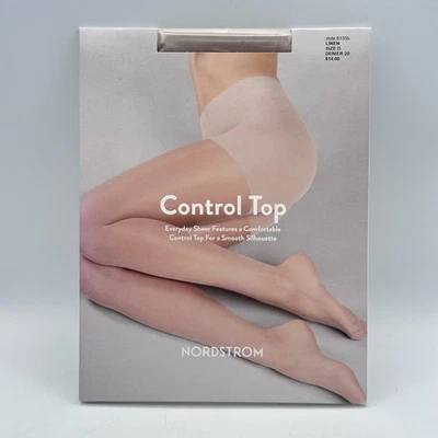 Колготки чулочно-носочные изделия Nordstrom Control Top повседневные прозрачные размер 1 - Изображение 1 из 3