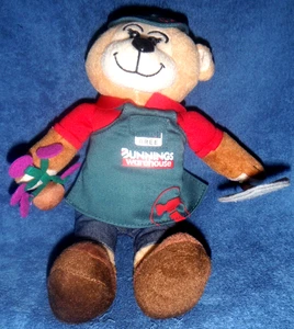 *2513* Bunnings Warehouse Collectable - plush - Bree the Gardener Bear – 29cm - Picture 1 of 6