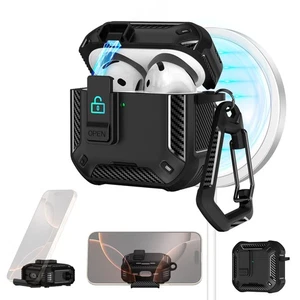 Für Airpods Pro 2/1 Airpods 4. Gen Stoßfest Ganzkörper Robust Hülle mit Ständer - Bild 1 von 23