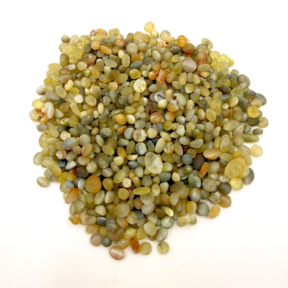 100% Natural Green-Yellow Chrysoberyl Cat's eye Crystal Uncut Rough Lot 100 CT - Image 1 of 4