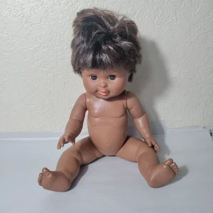 Betsy Wetsy Baby Doll 1989 Brown Hair & Eyes Vintage Ideal - Picture 1 of 5