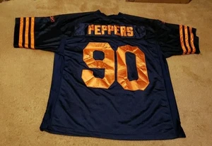 Vintage Reebok On Field Chicago Bears Peppers Jersey Mens Size 50 Stitched HOF - Picture 1 of 5